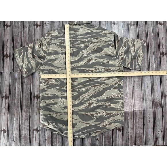 DIESEL Allover Print camo shirt size M color olive green NWT mspr 196 - Picture 7 of 7